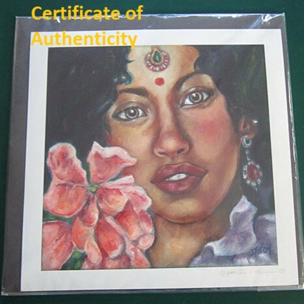 print lakshmi limited edition signed sheri a fried